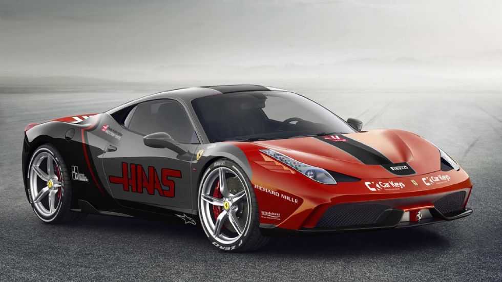 Haas Ferrari 458 Speciale